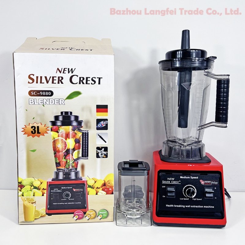 professional factory 3L 8000w high speed break industry smoothie mixer blender with customer logo juicer blender