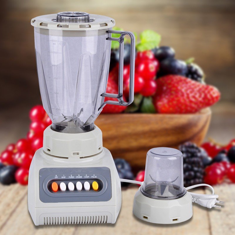 Solar DC High Performance Glass Jar 6 Blade Blenders Kitchen Grains Baby Food Steamer Blender with Grinder Price