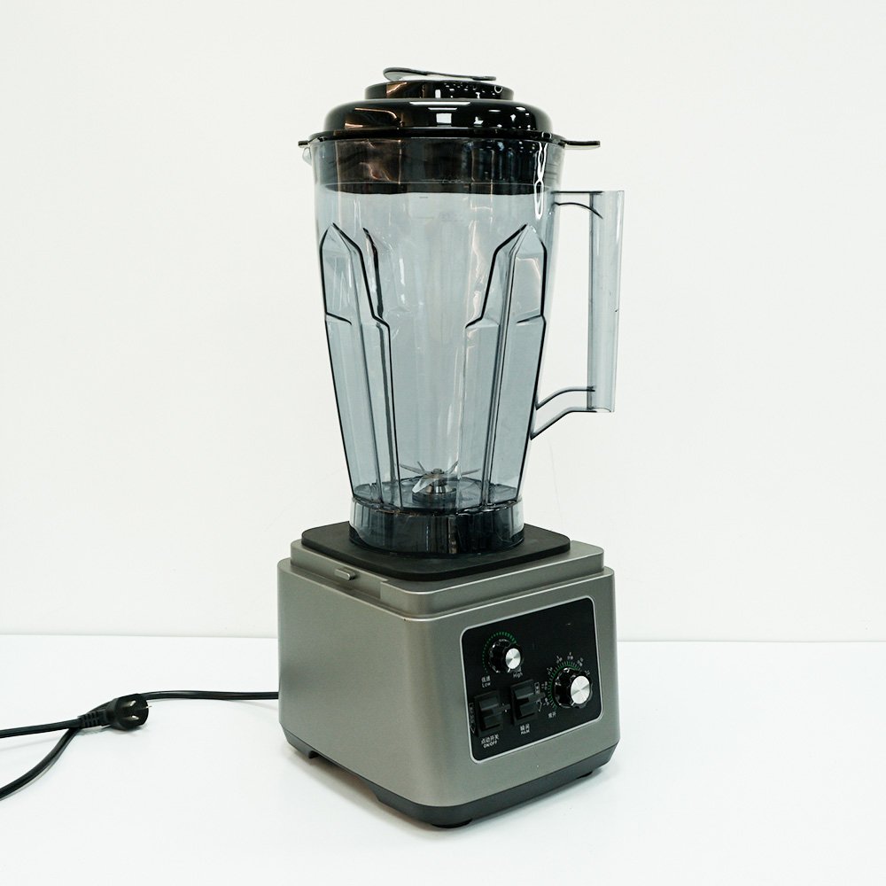 8L Commercial ANS-1680B 220V Grey Blender Professional Multi-function Food Blender