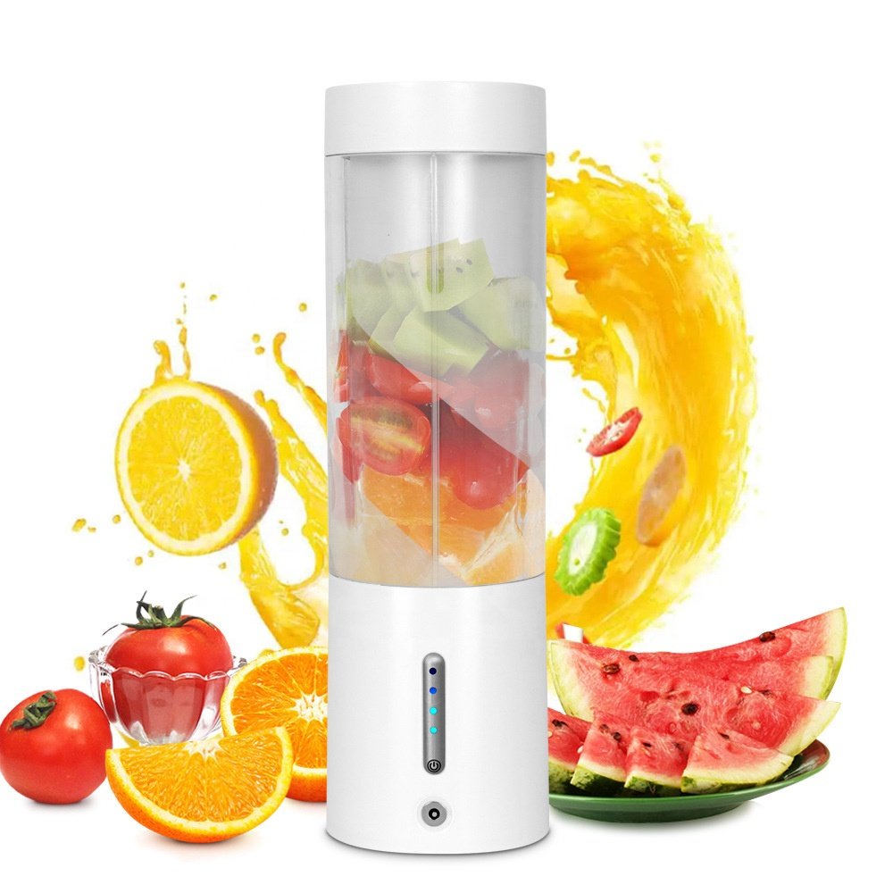 2024 New Portable Electric Fruit Juice Mini Personal Hand Rechargeable Smoothie Magnetic USB Blender