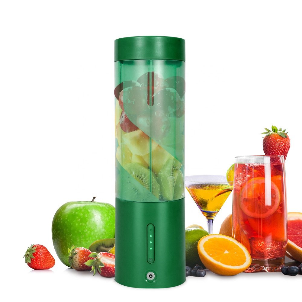 2024 New Portable Electric Fruit Juice Mini Personal Hand Rechargeable Smoothie Magnetic USB Blender