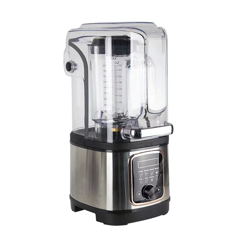 2L Commercial Heavy Duty 110V 220V Silence Commercial Sound Proof Blender Digital Strong Blender Professionnel Blender
