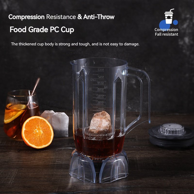 2L Big capacity soundproof cover blender useful kitchen appliances smoothie food processor blender machine