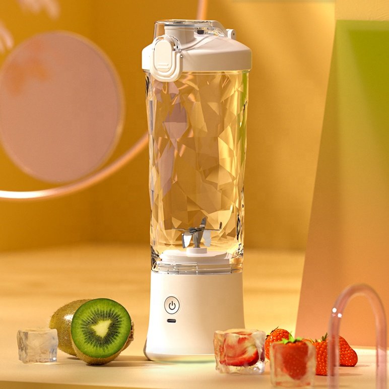 FACTORY PRICE custom bpa free usb rechargeable fruit 6 blades juice electric Portable drink mixer mini blender cup bottle juicer