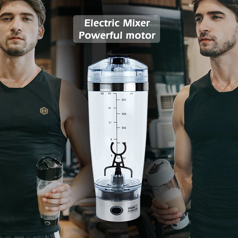 Top Seller 600ml Automatic Portable Stirring Electric Blender Battery Powered Self Stirring Milk Shake Cup