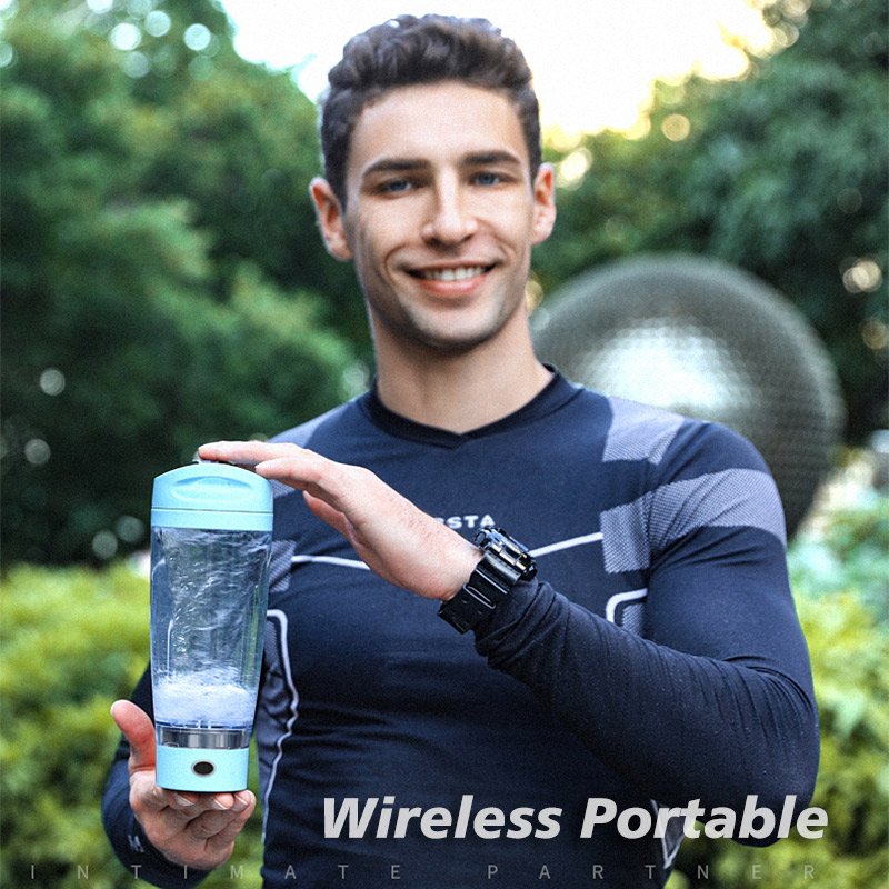 Top Seller 600ml Automatic Portable Stirring Electric Blender Battery Powered Self Stirring Milk Shake Cup