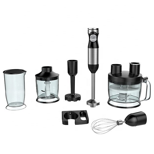 800/1000W LED Electric portable Hand Blender with Stepless Variable Speed stick mixer hand stainless steel handheld blender set