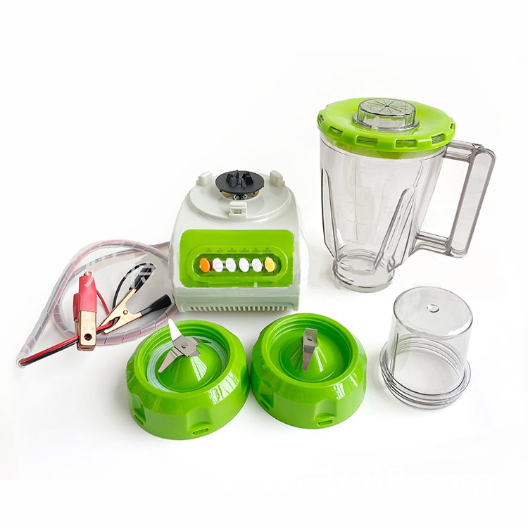 12vdc solar multi-function Juice machine grinding cup mixer solar battery operate blender