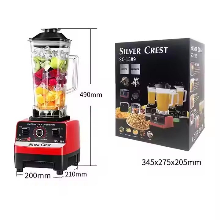 Factory Direct Sale Juicer Blender Mixer Baby Blender Food Silent Motor Blender with Vacuum 10 Electric Plastic Multifunctional