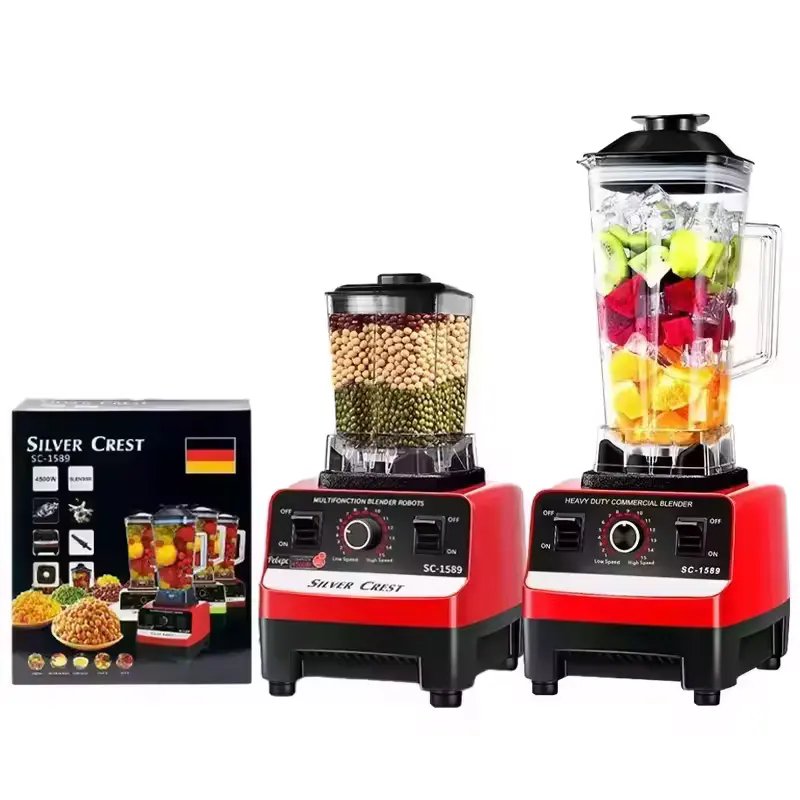 Factory Direct Sale Juicer Blender Mixer Baby Blender Food Silent Motor Blender with Vacuum 10 Electric Plastic Multifunctional