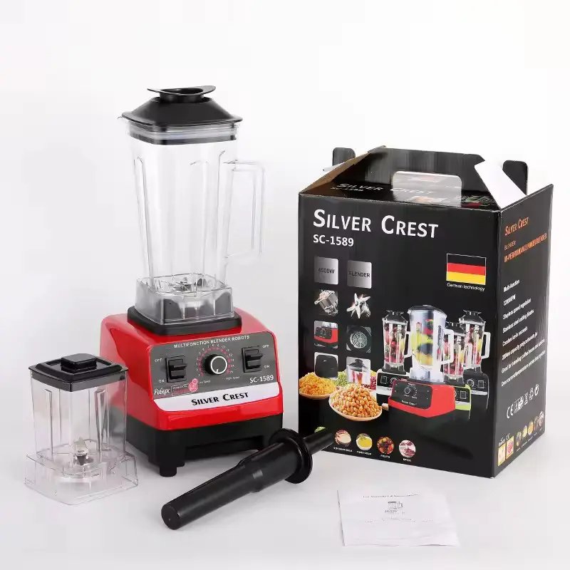 Factory Direct Sale Juicer Blender Mixer Baby Blender Food Silent Motor Blender with Vacuum 10 Electric Plastic Multifunctional