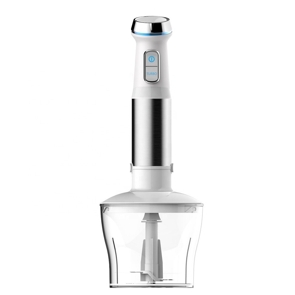 1100W 4-in-1 Food Chopper Processor Egg Whisk Multi-functional Mixer Professional Hand Blender Electric Stainless Steel 1100 220