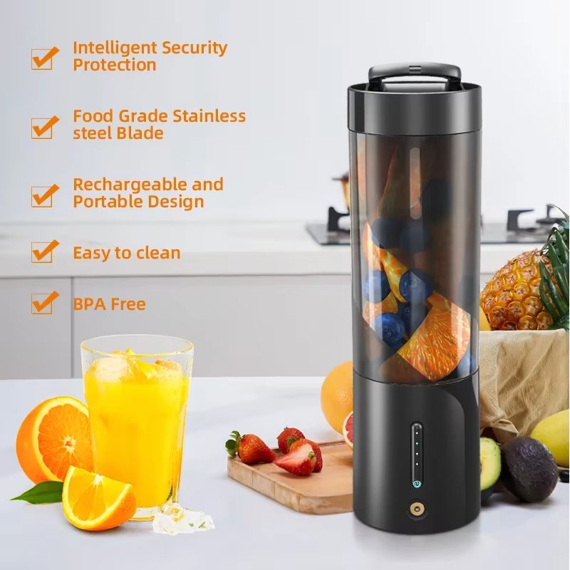 Portable Blender Personal Size Blender For Shakes And Smoothies With 6 Blades Mini Blender 20 Oz For Kitchen Home Travel