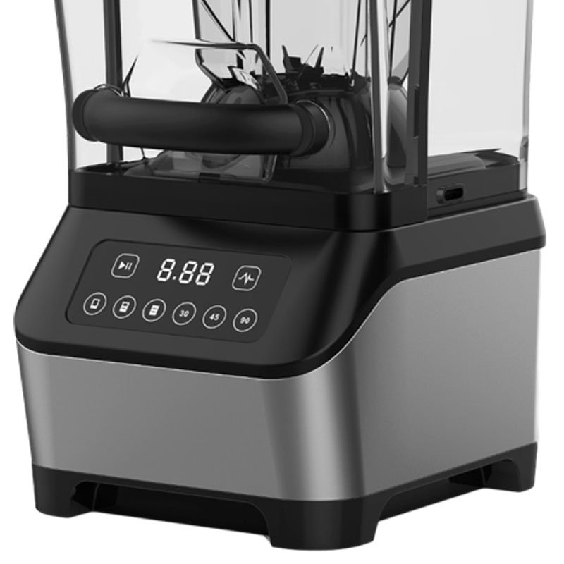 Professional Commercial Blender with Shield Quiet Sound Enclosure 1800W Touch Panel Self Cleaning