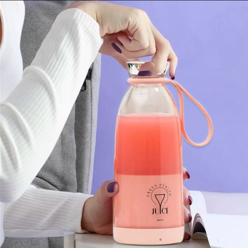 Fruit Blender Juicer USB Rechargeable Travel Portable Fresh Juice Smoothie Maker