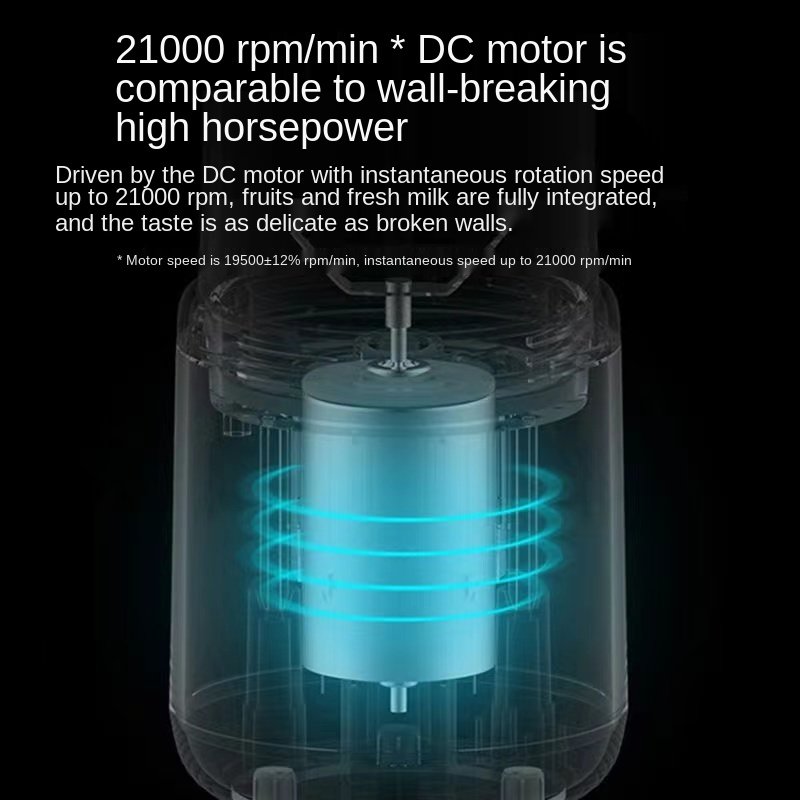 Portable Juicer Blender Electric 6 Blades Juicer Cup Household commercial Food-grade USB Charging blenders and juicers