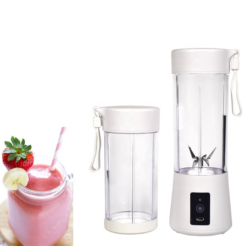 First Piece Special Price 400ml+380ml usb Fruit juicer for ice smoothie gym portable smoothie blender Personal Mixer