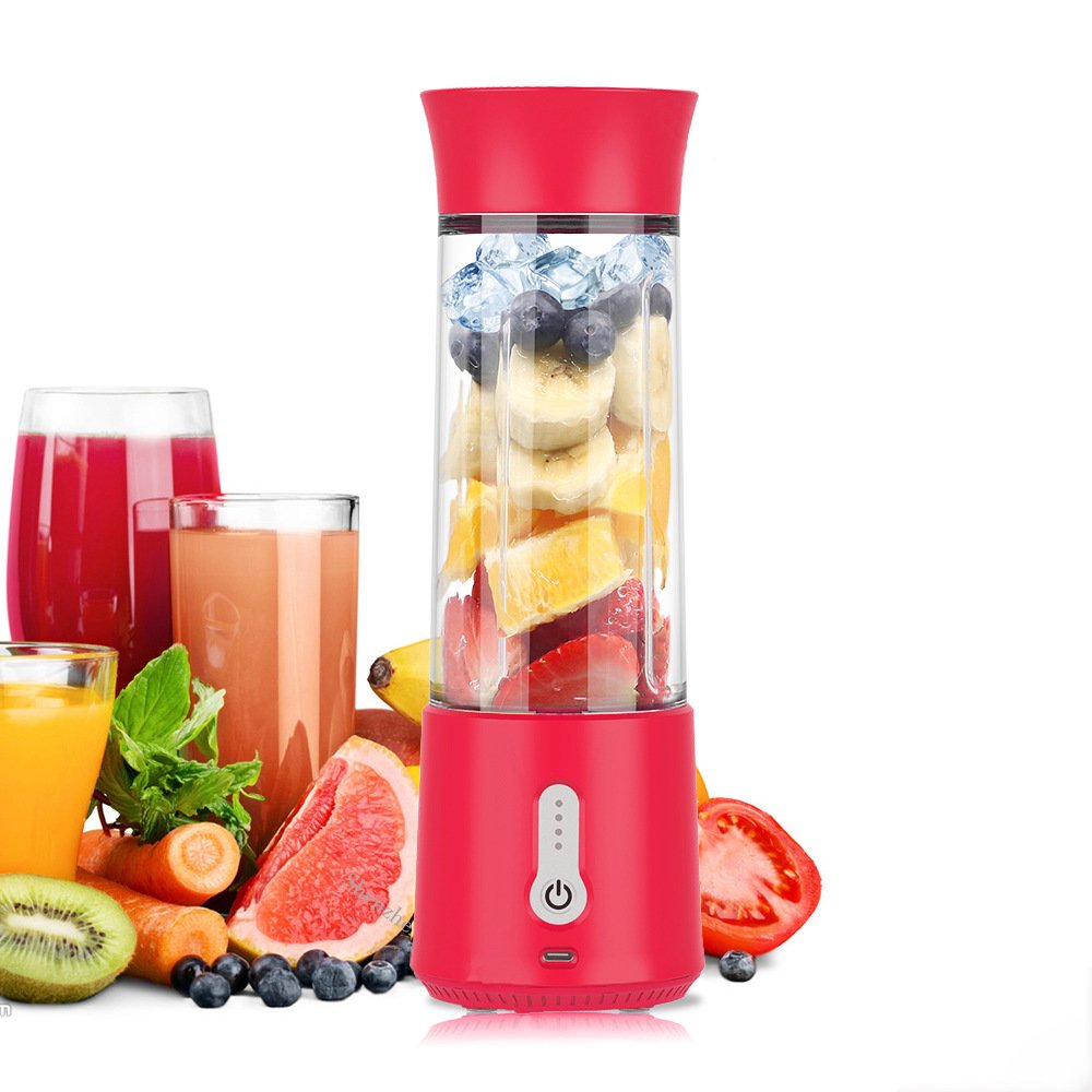 Factory wholesale 500ml large capacity portable juicer fresh fruit blender waterproof smoothie blender juicer cup