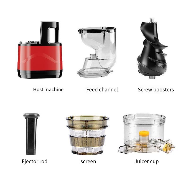 Juicer Blender Grinder Chopper Mixer Machine Multi-function Food Processor Juicer Extractor Stainless Steel Blade Slow Juicer