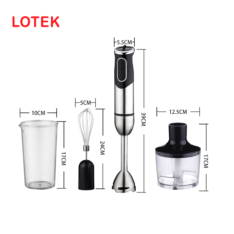 Top Sale stainless steel portable immersion Juicer electric hand blender