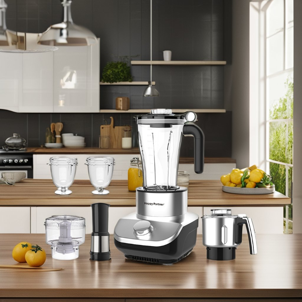 Happy Partner food processor kitchen mixer 6 in 1 juicer grinder 304 stainless steel cell wall breaker commercial BLENDER