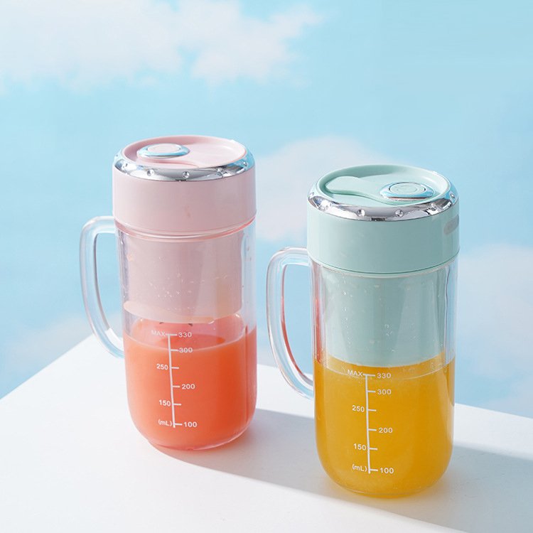 Rechargeable USB Juicer Cup Mini Juicer Blender With Straw Portable Blender