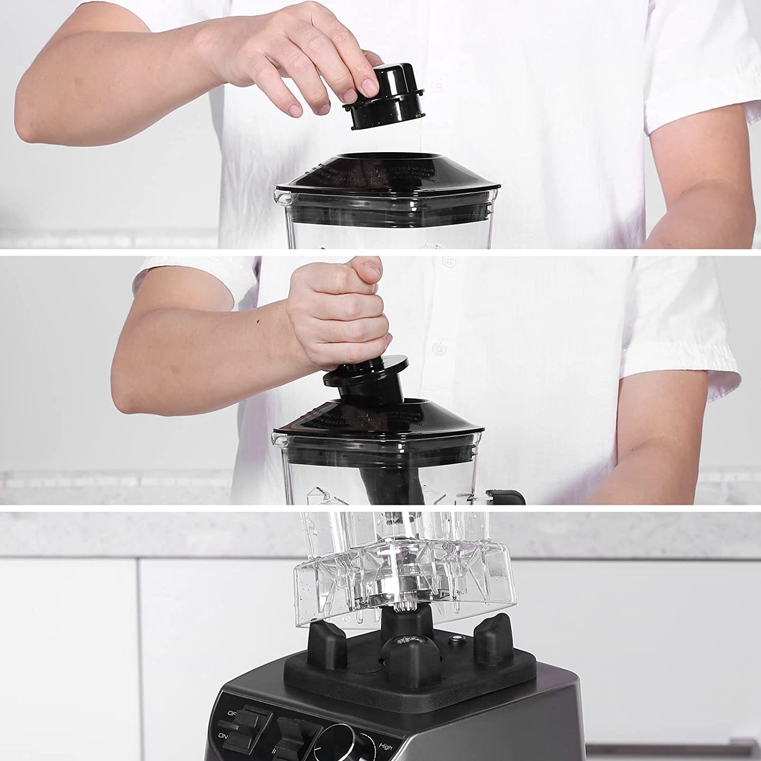 1.8L Multifunctional Juicer food fruit juicer mixer electric smoothie table blender