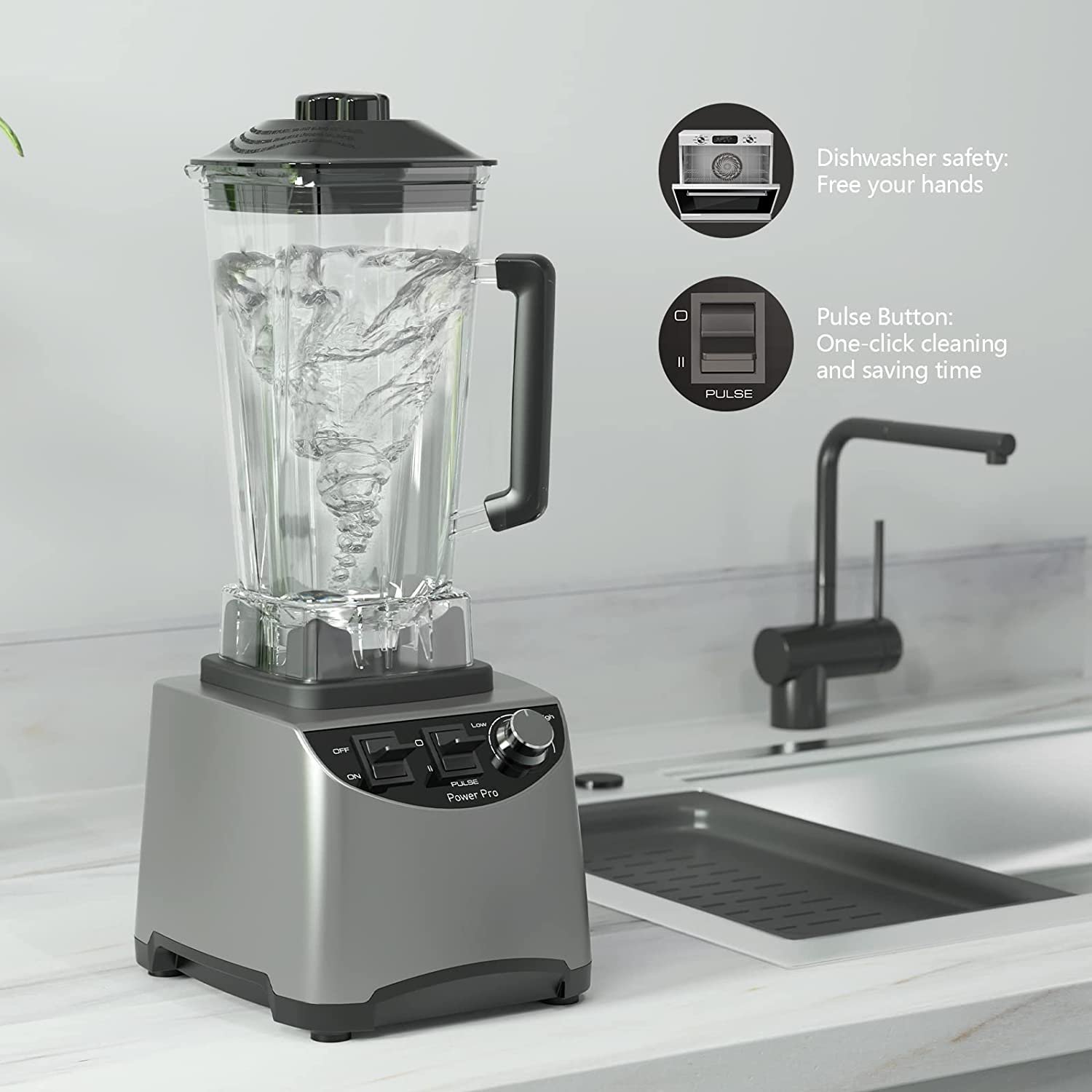 1.8L Multifunctional Juicer food fruit juicer mixer electric smoothie table blender
