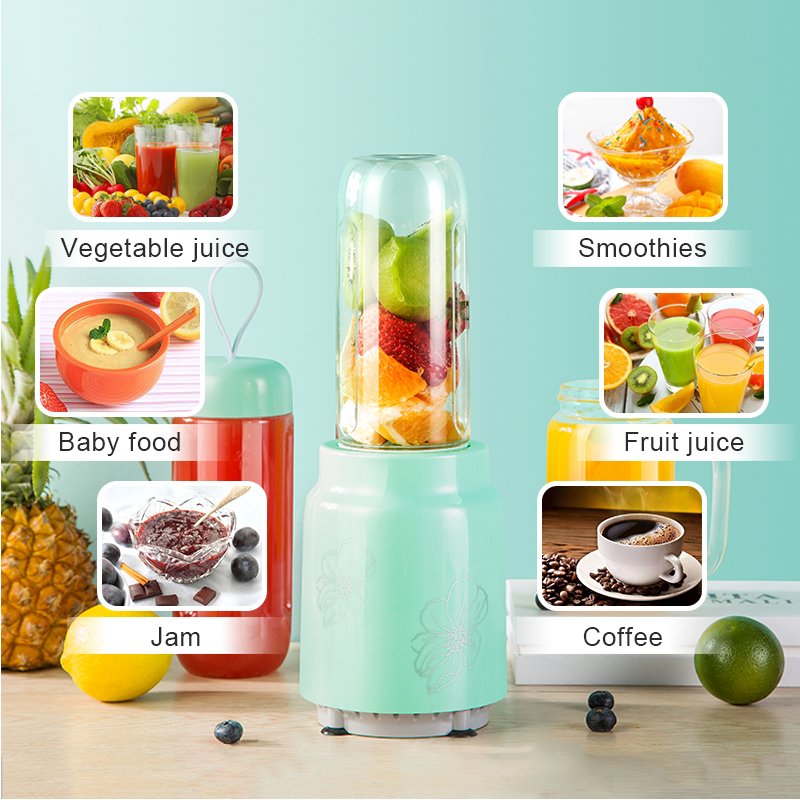 500ml food grade tritan cup portable electric juicer easy to carry everywhere 4 in 1 portable blender
