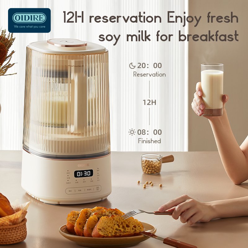OIDIRE 600W 1200ML 12H Reservation Sound Insulation Cabin Mixeur Blenders Fruit Blender Blenders
