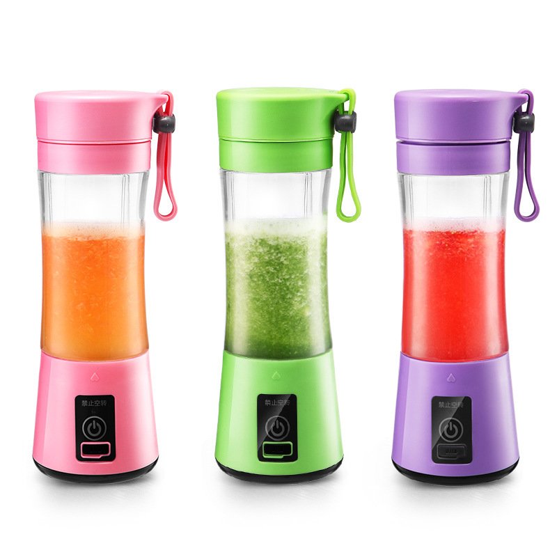 380ml Home USB Rechargeable Smoothie Maker Blenders Machine Sports Bottle Juicing Cup Portable Electric Fruit Juicer