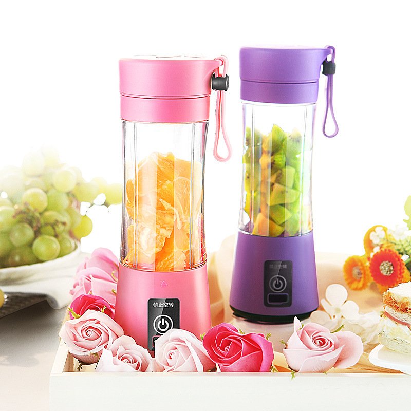 380ml Home USB Rechargeable Smoothie Maker Blenders Machine Sports Bottle Juicing Cup Portable Electric Fruit Juicer