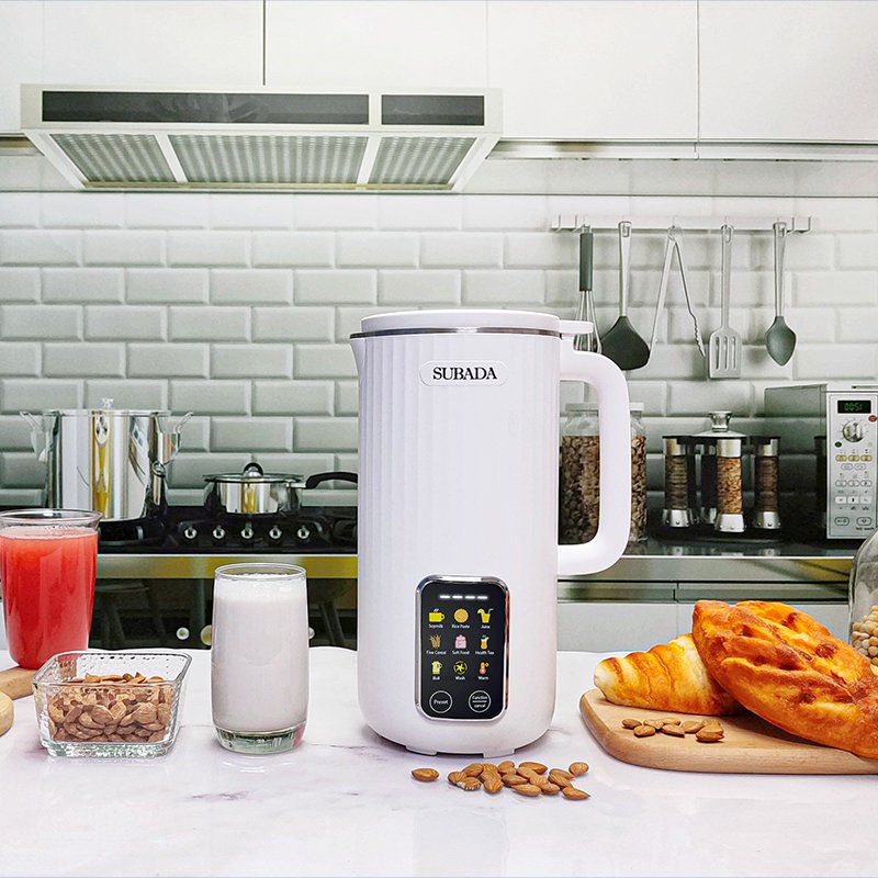 1.2L Home Use Soymilk Maker Multi function Vegan/plant based Milk Blender with Touch Panel Kitchen Nuts milk maker