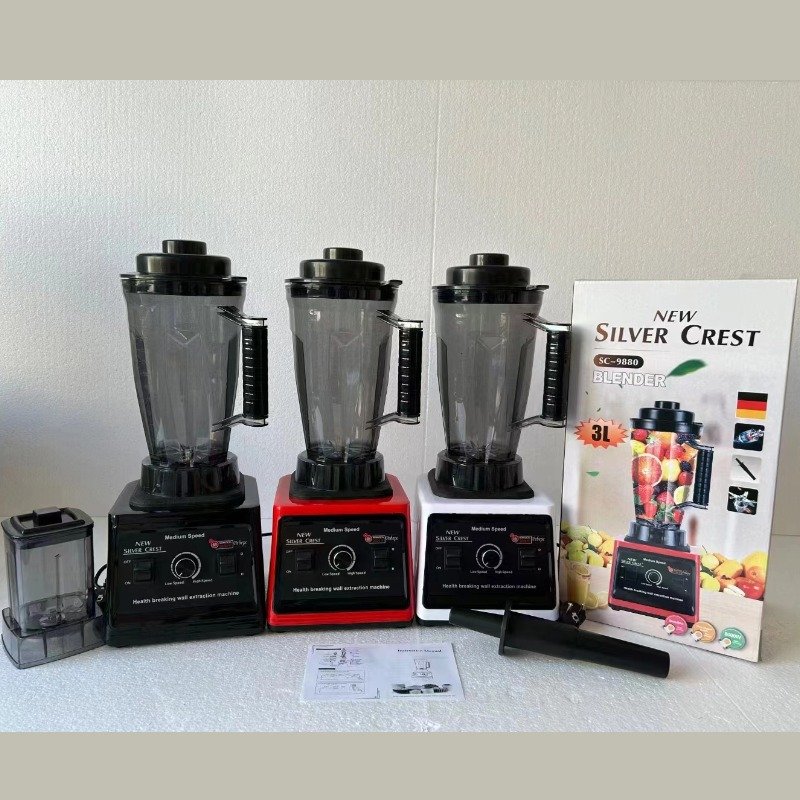 OEM/ODM Twin Cups silver crest 2 in 1 8000W Big Powerful Smoothies Maker Large Commercial Blender