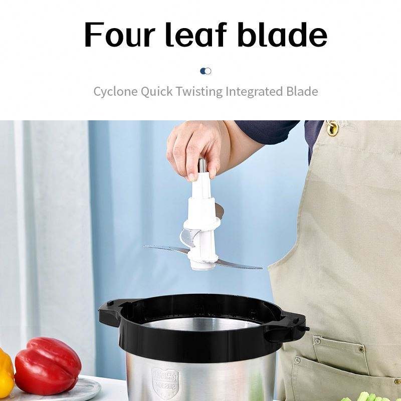 Classic streamlined design Commercial 6L Double Speed Electric Yam Pounder Fufu Pounder Blender Mixer Meat Grinder