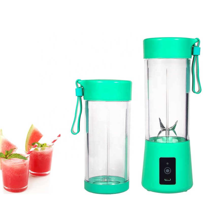 400ML+380ML Portable Juicer Banana Cream Mini Blender 150w 6 Blades slow juicer mini blender cup for ice coffee