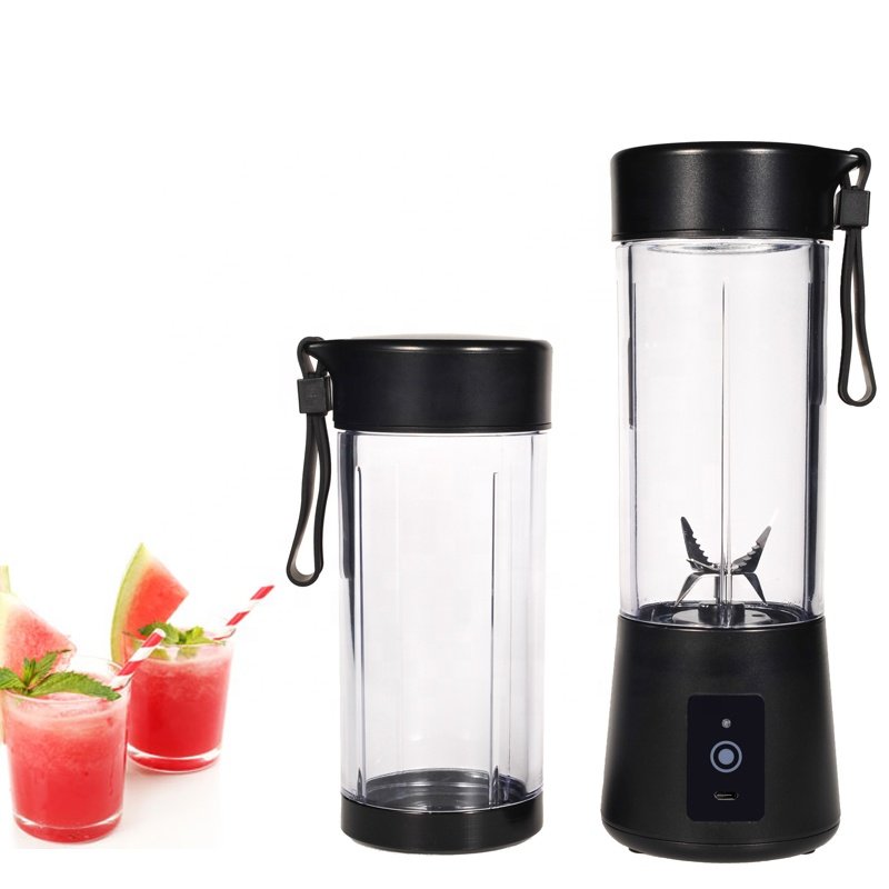 400ML+380ML Portable Juicer Banana Cream Mini Blender 150w 6 Blades slow juicer mini blender cup for ice coffee