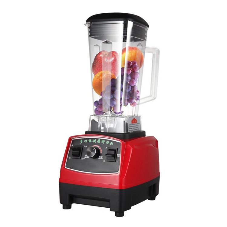 professional blender with tamper tool, high power output, and variable speed control for precise blending