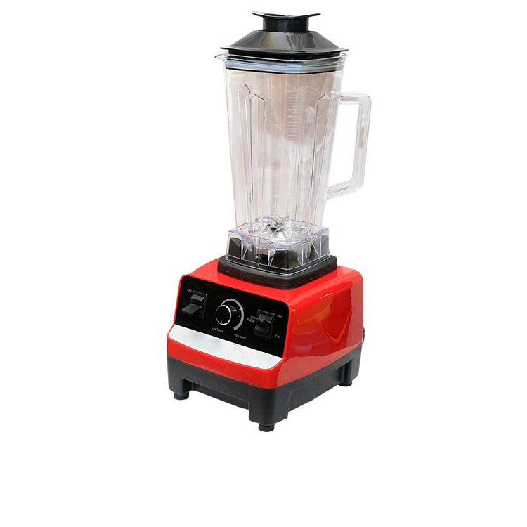 professional blender with tamper tool, high power output, and variable speed control for precise blending