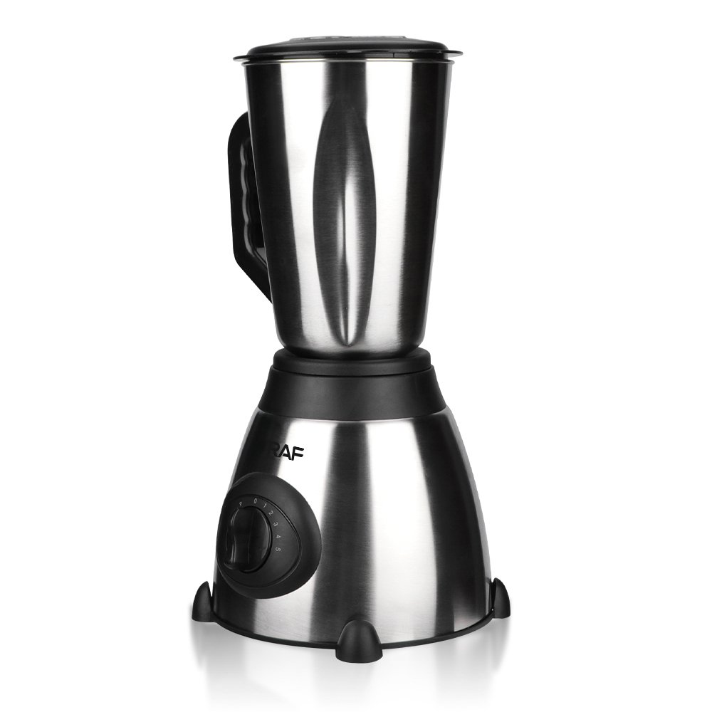 RAF Trending 1.5L Stainless Steel Blade 2 In 1 Heavy Duty Juicer Commercial Food Smoothie Blender
