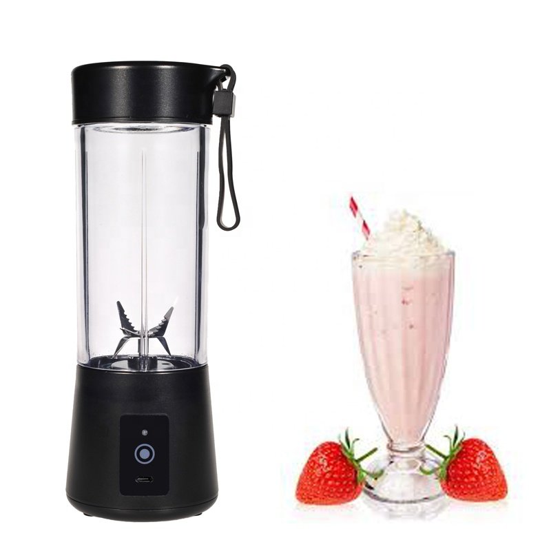 First Piece Special Price 400ML+380ML 6 blades usb juice makers Ice crush portable blender Fruit Orange Juicer Cup