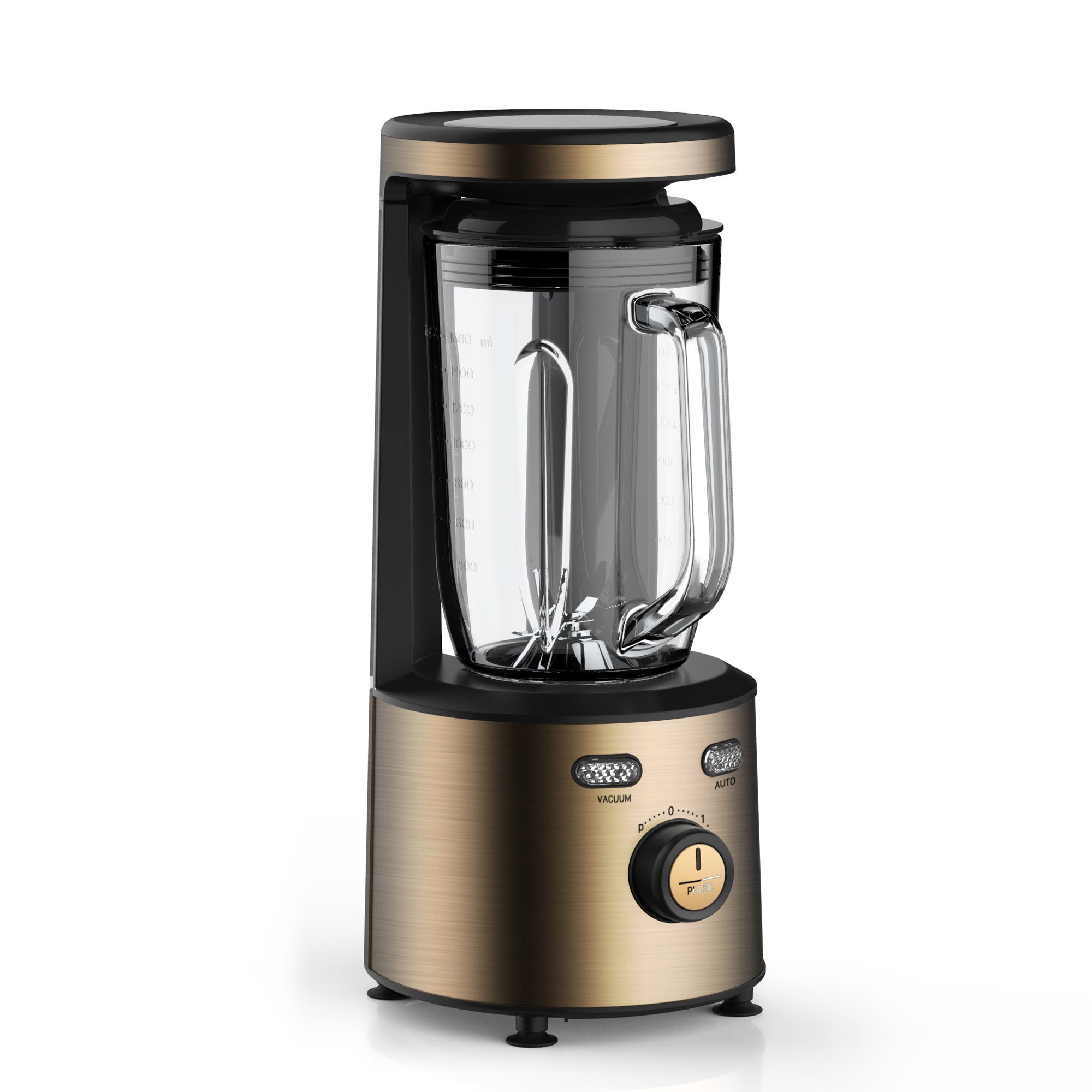 600W CE CB Certificate Vacuum Mixing Commercial Blender with 1.6L glass jar/juice ice crush mixer blender
