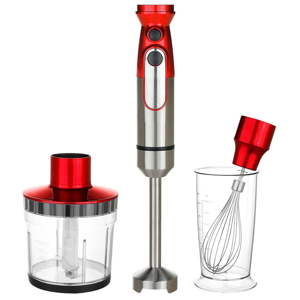 ETL Immersion Hand Blender set , 5-in-1 Multi-Function Stainless Steel Handheld Stick Blender with Turbo Mode set