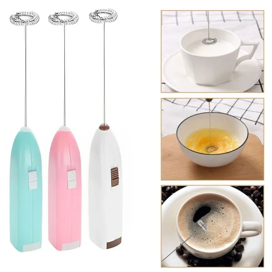 Mini Portable Blender Milk Cappuccino Suitable for Egg Milk Cappuccino Coffee Kitchen Portable Mixer Foam Coffee Machine Whisk