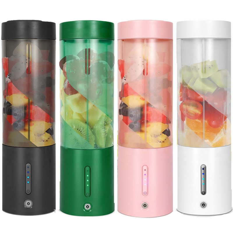 All in 1 Portable Blender Smoothies Personal Blender Mini Shakes Juicer Cup Blender Bottles Shaker For Travel Picnic Office
