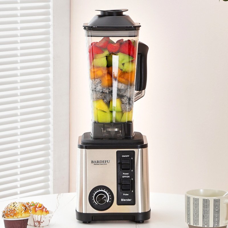 Stainless steel 3 in 1 9500w kitchen appliances heavy duty commercial mixer smoothie juicer food processor blender 3 in 1