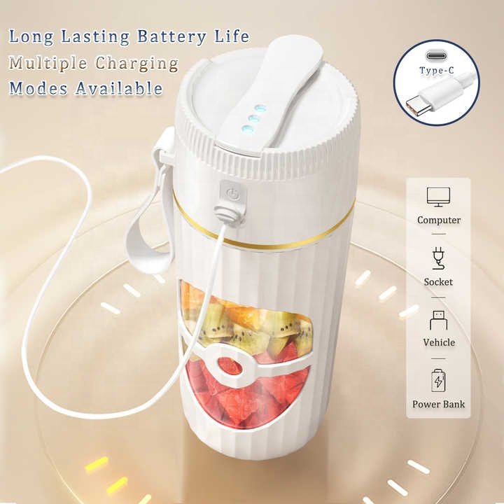 Multi-function mini portable smoothie blender juicer bottle fresh juice usb rechargeable blender