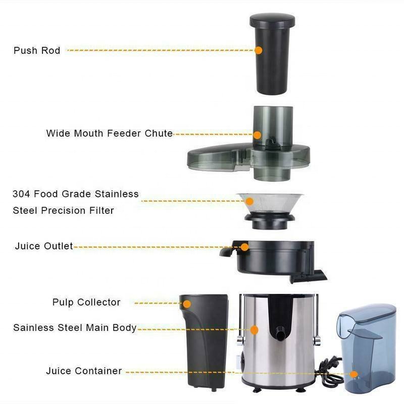 110V/220V Portable Vegetables Fruit Electric Mixer Juicer Blender commercial Vegetable&Fruit Juicer Extractor