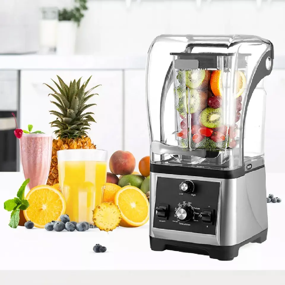 Fufu blender heavy duty commercial vegeteable vitamin mix 2000 watt commercial blenders