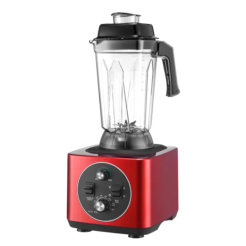 4L Feilong 2600W 2.5L Large Capacity Commercial Juicer with Mixer Grinder Heavy Duty Machine Ice Smoothie Blenders Electric